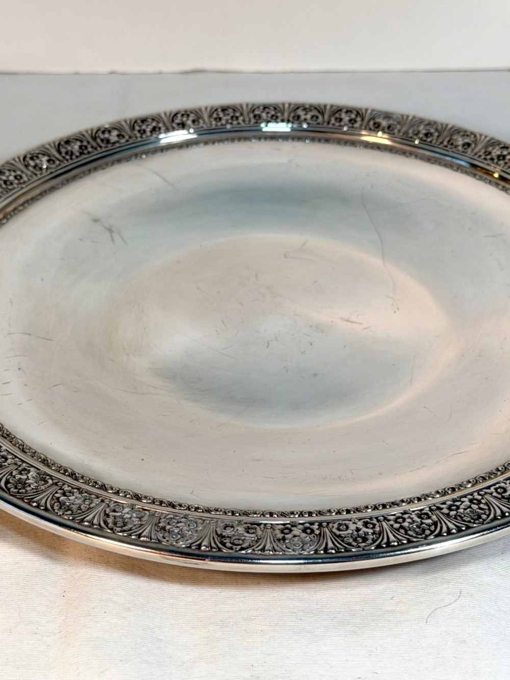 VTG Reed & Barton EPNS Silverplate Sandwich Plate 1403